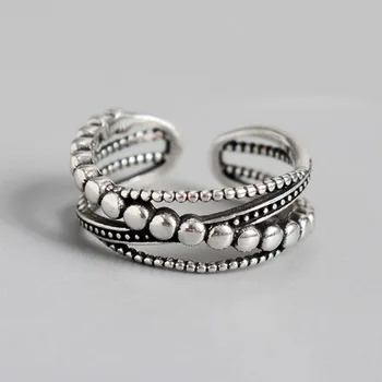 VENTFILLE Серебряное кольцо с крестом для женщин, Gfit, модные украшения в стиле ретро, темперамент, Прямая поставка, Оптовая продажа