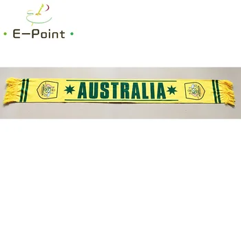 Австралийский шарф для вееров Размером 120*17 см с двусторонним принтом NA003