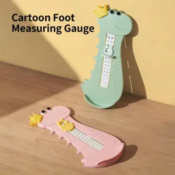 Измерительный прибор для ног Линейка Прозрачная Шкала Универсальная Круговая Перегородка Для измерения ног Мультяшный измерительный прибор для ног Купить Инструмент для обуви