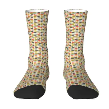 Носки Harajuku Orla Kiely с несколькими ножками, женские мужские теплые баскетбольные носки со скандинавским рисунком с 3D-принтом